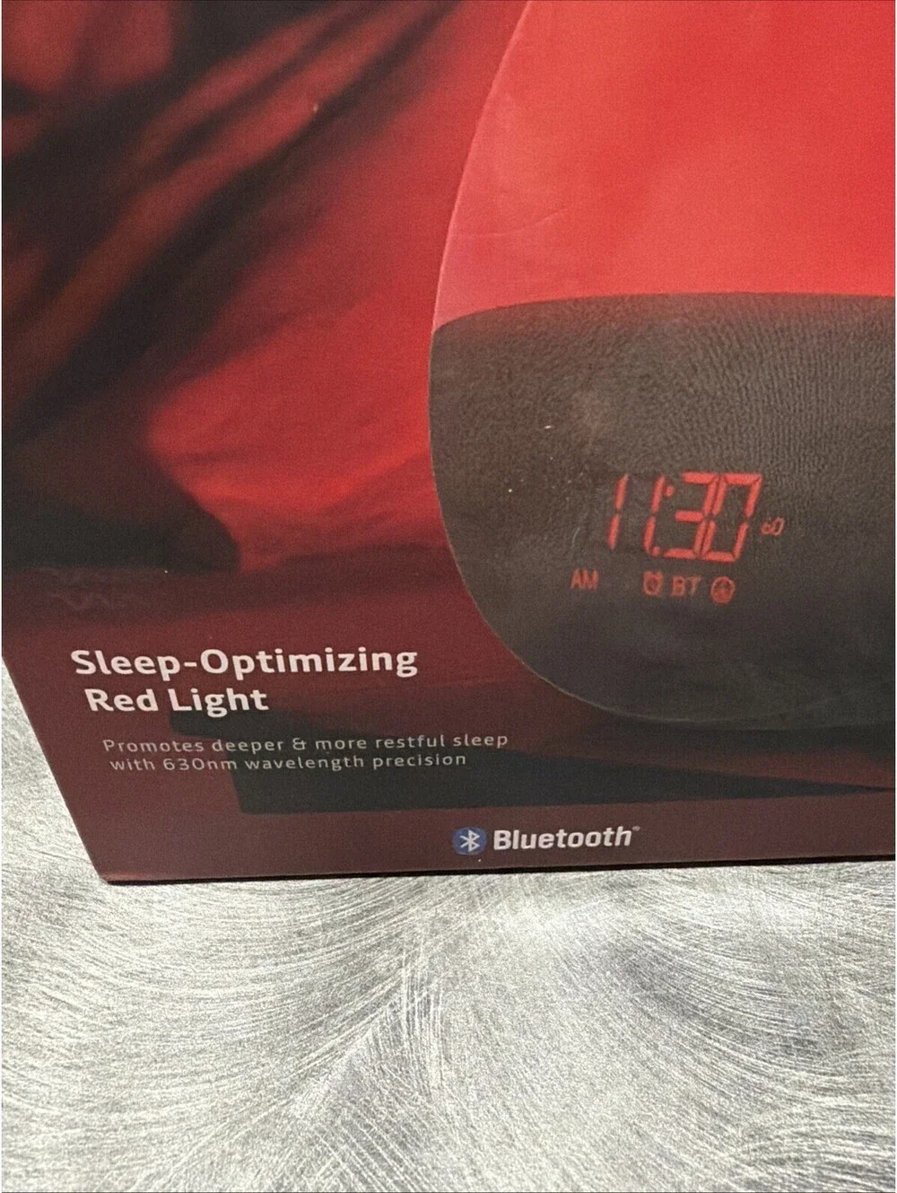 MVMT Altair Red Light Sleep Alarm Clock / Speaker / Ambient Light/Natural Sounds